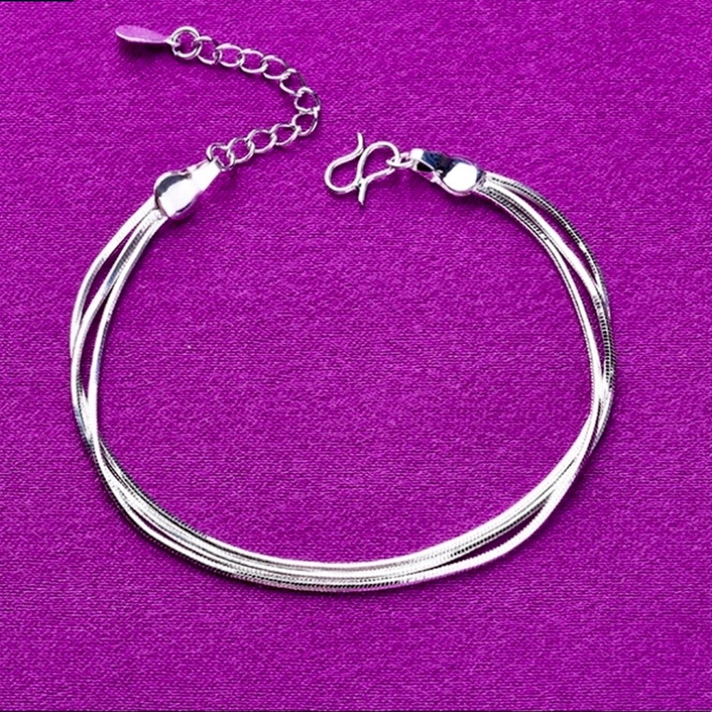 Stunning Sterling Silver Noble Snake Bracelet